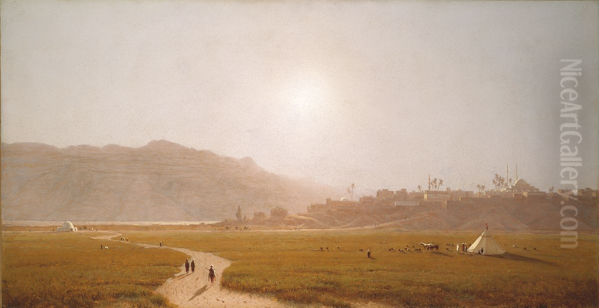 Siout, Egypt Oil Painting by Sanford Robinson Gifford