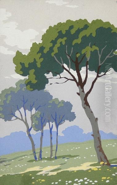 A Landscape Oil Painting by Mario Zhekov