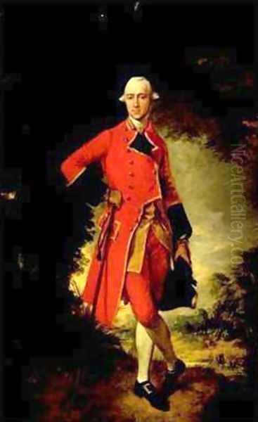 Lieutenant. Colonel Edmund Nugent Oil Painting by Thomas Gainsborough