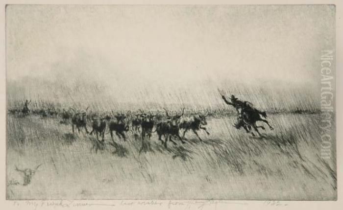 Apache Scouts; Both Wild; The 
Challenge; Lone Bear; Meadowbrookplayers; Mustangs; Little Girl Of The 
Golden West; Pioneers; Ridingto Point; The Sheriff; Sleighing, Central 
Park; [a Drink Of Water];[portrait] Oil Painting by Henry Bryan Ziegler