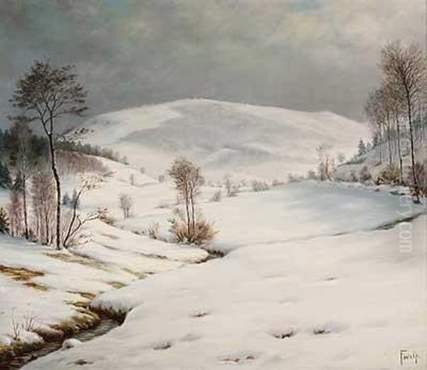 Nach Lorenz Janscha , ?ansicht 
Des Klosters Bornhofen Und Der Schlosser Liebenstein Und Sternenfels Oil Painting by Johann Ziegler