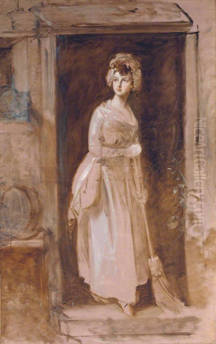 The Housemaid Oil Painting by Thomas Gainsborough