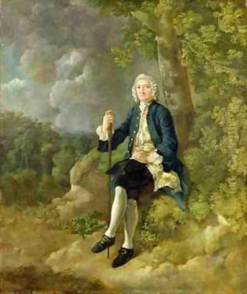 Mr Clayton Jones Oil Painting by Thomas Gainsborough