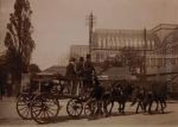 Cristal Palace Oil Painting by Emile Zola