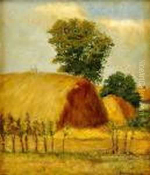 Kopy Sena Oil Painting by Gyula, Julius Zorkoczy