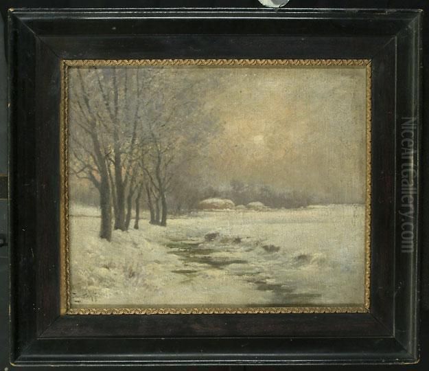 Teli Taj Oil Painting by Gyula, Julius Zorkoczy