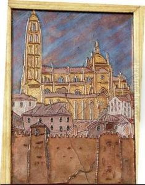 Sin Titulo Oil Painting by Daniel Zuloaga Boneta