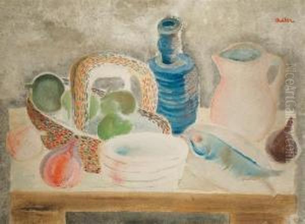 Still Life Oil Painting by Jankel Adler