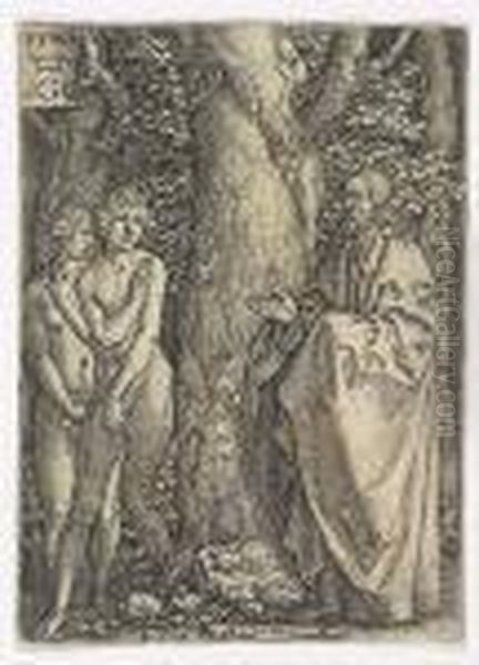 Two Engravings. Oil Painting by Heinrich Aldegrever