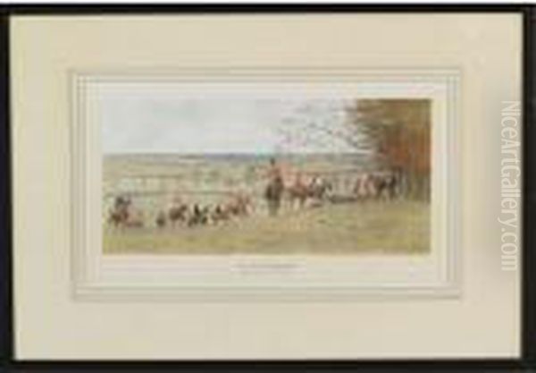 The Warwickshire Oil Painting by Cecil Charles Aldin