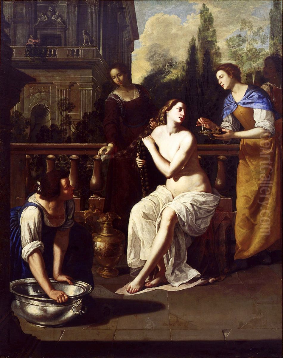 Bathsheba Oil Painting by Artemisia Gentileschi