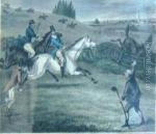 Hunting Scenes Oil Painting by Henry Thomas Alken