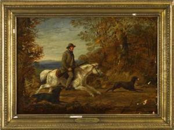 Hunting Scene Oil Painting by Henry Thomas Alken