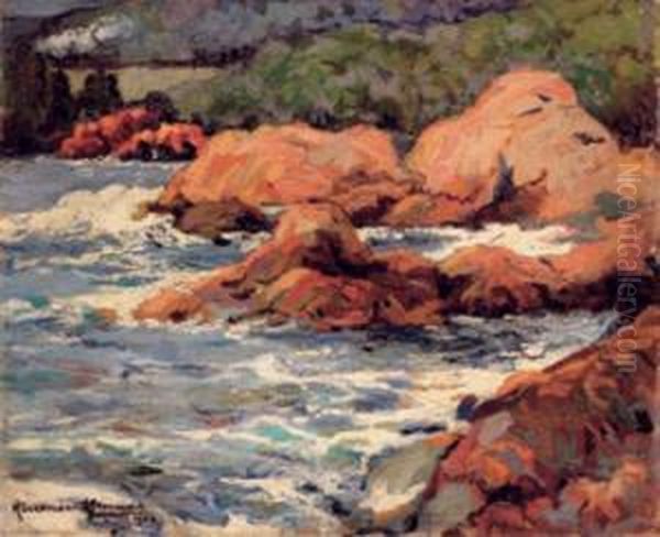 Bord De Mer Oil Painting by Alexander Altmann