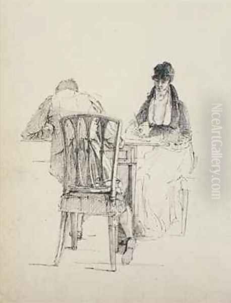 Untitled Oil Painting by James Gillray