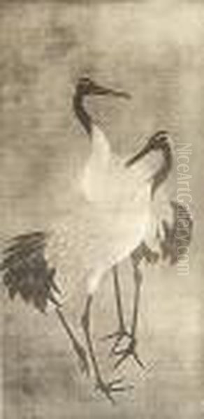 The Pictorial Arts Of Japan. 
With A Brief Historical Sketch Of The Associated Arts, And Some Remarks 
Upon The Pictorial Art Of The Chinese And Koreans. Oil Painting by William Anderson