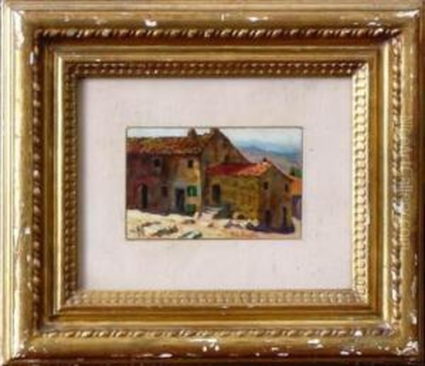 Case In Chianti Oil Painting by Federico Andreotti