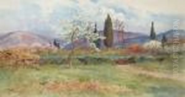 Primavera Oil Painting by Filippo Anivitti