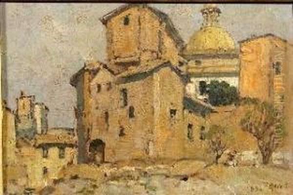 Rione Campitelli Oil Painting by Filippo Anivitti