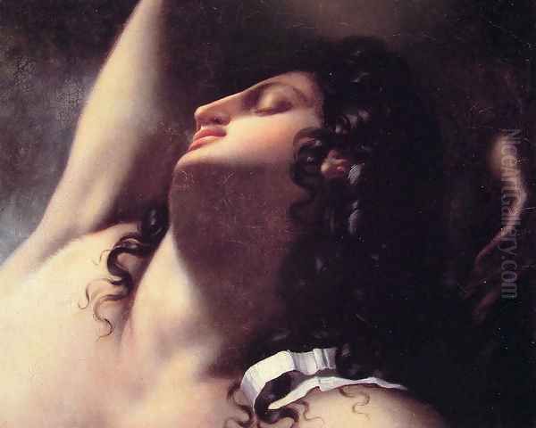 Study for the Sleep of Endyimon Oil Painting by Anne-Louis Girodet de Roucy-Triosson