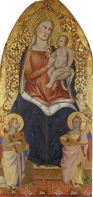 Virgin and Child Oil Painting by Niccolo di Pietro Gerini