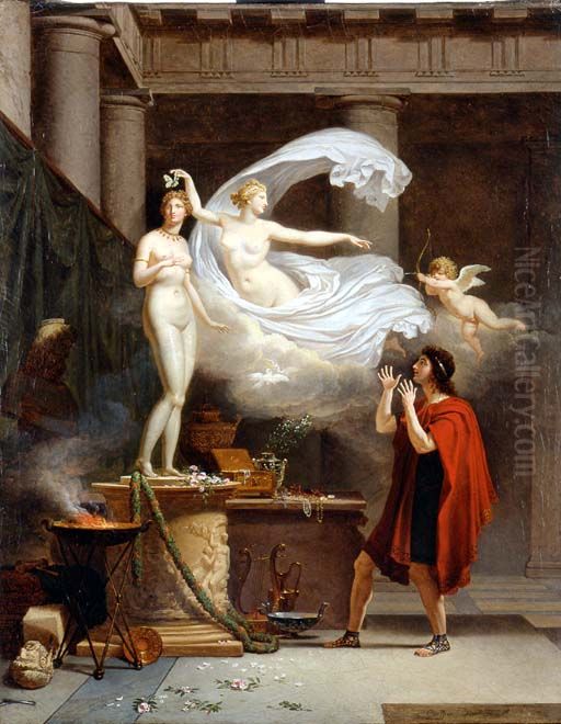 Pygmalion and Galatea Oil Painting by Louis Gauffier