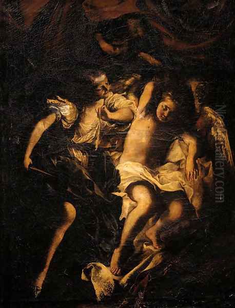 Untitled Oil Painting by Domenico Guidobono