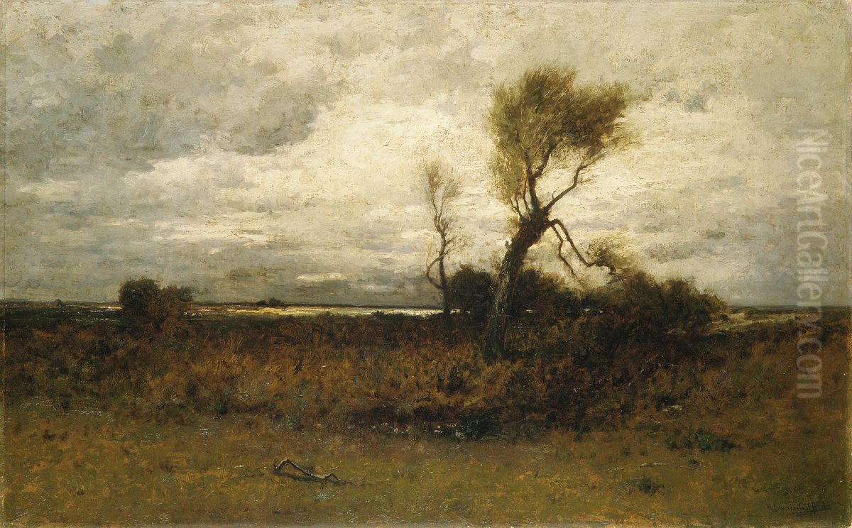 Near the Coast Oil Painting by Robert Swain Gifford