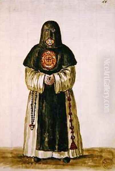 Robes of the Confraternity of the Name of God Oil Painting by Jan van Grevenbroeck