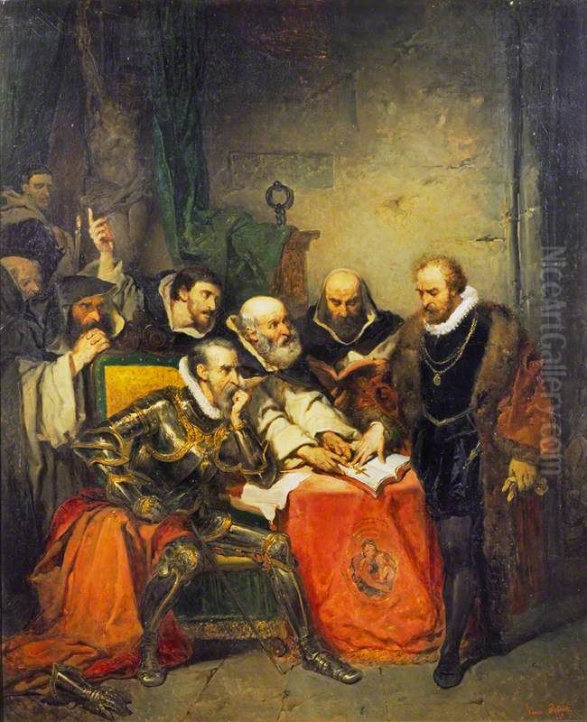 The Duke of Alba in the Netherlands Oil Painting by Louis Gallait