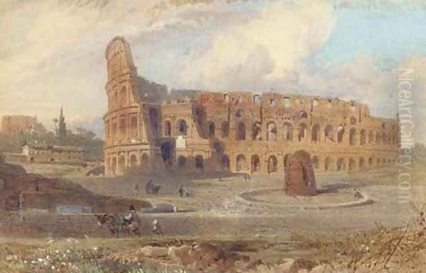 The Colosseum, Rome Oil Painting by Arthur Glennie