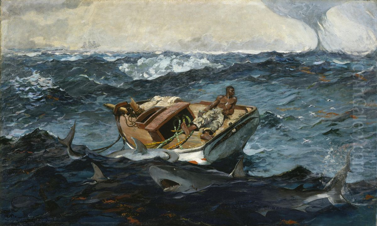 The Gulf Stream Oil Painting by Winslow Homer