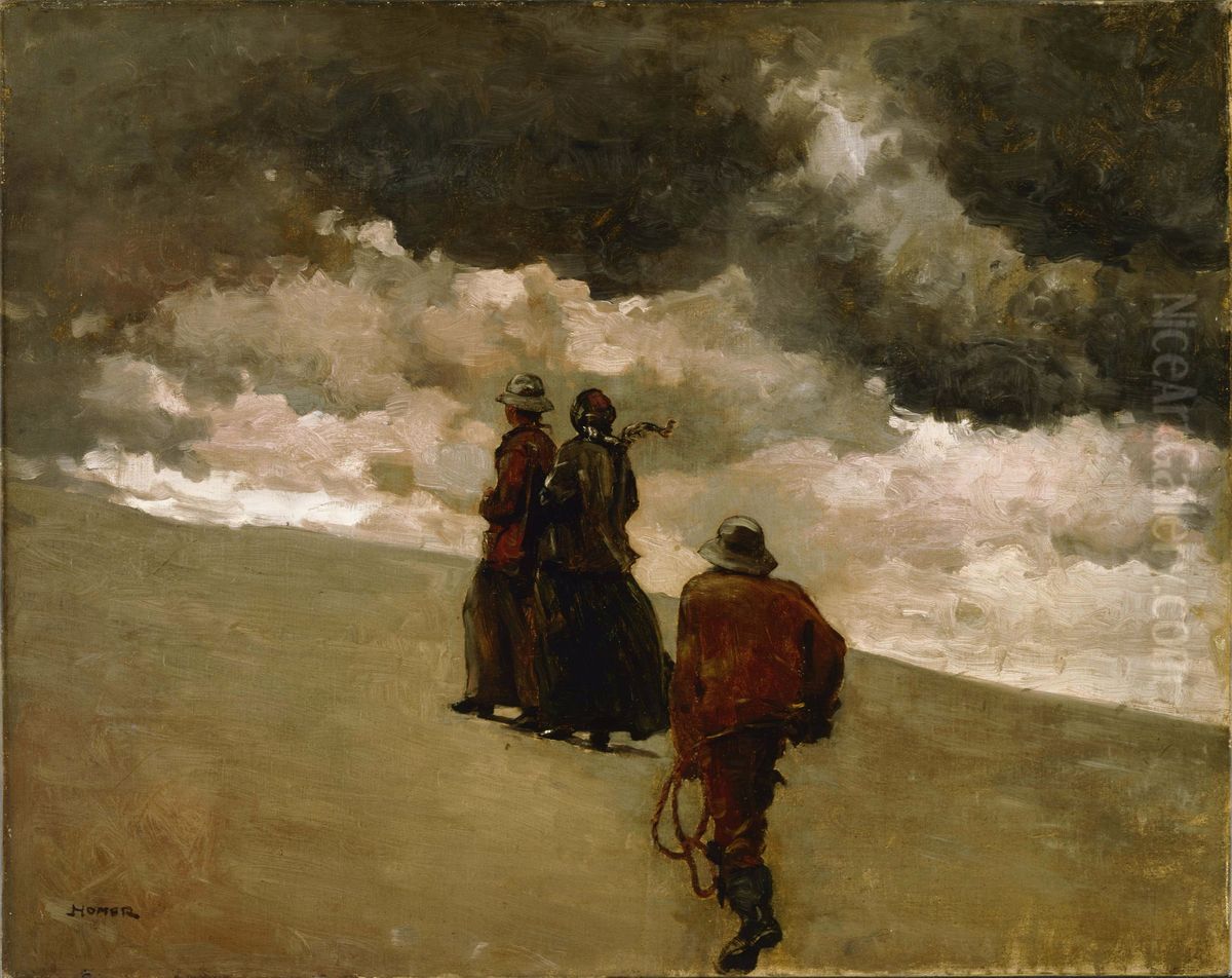 To the Rescue Oil Painting by Winslow Homer