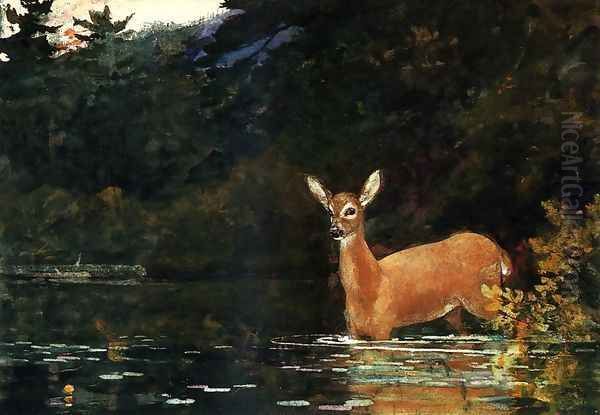 Solitude Oil Painting by Winslow Homer