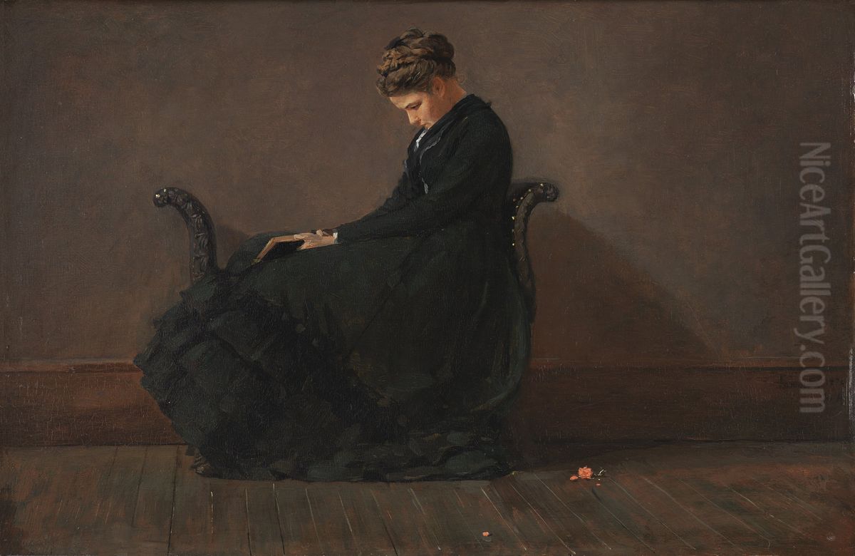 Portrait of Helena de Kay Oil Painting by Winslow Homer