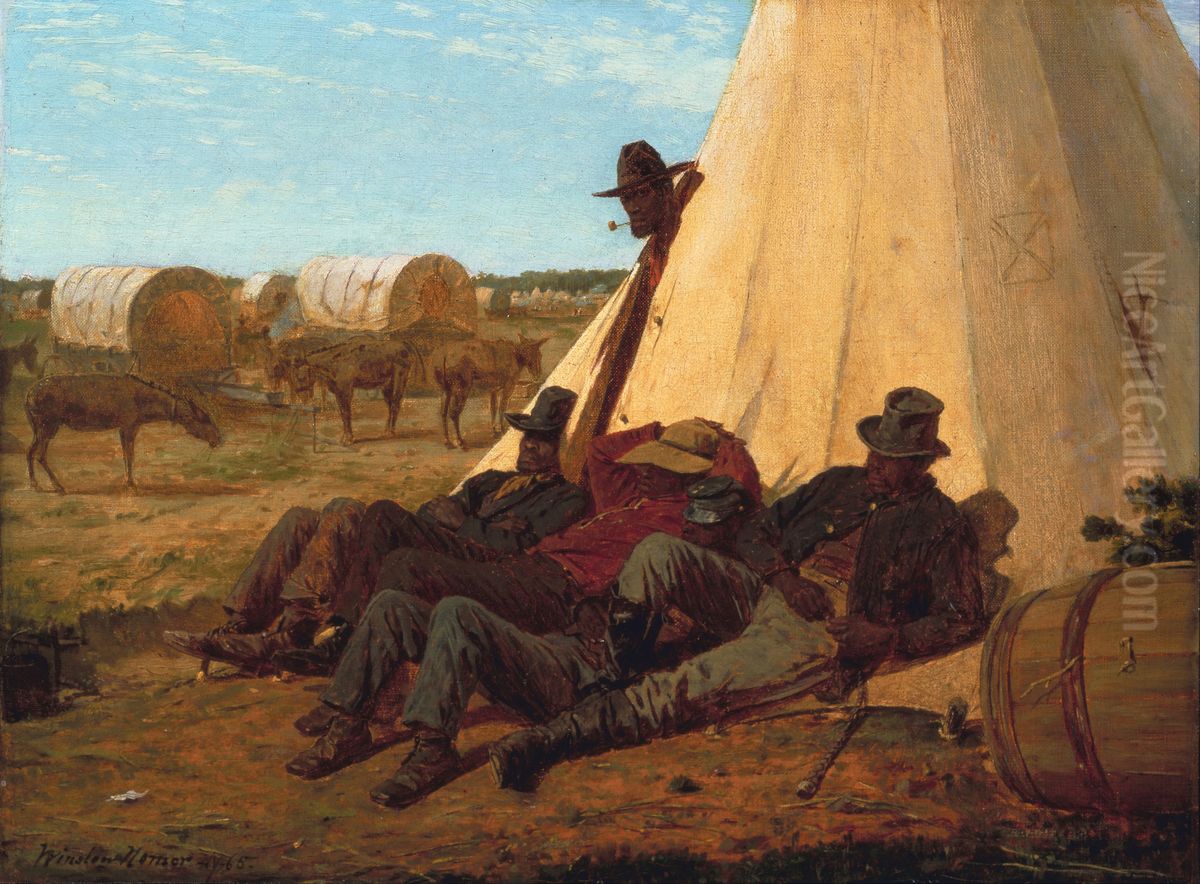 The Bright Side Oil Painting by Winslow Homer