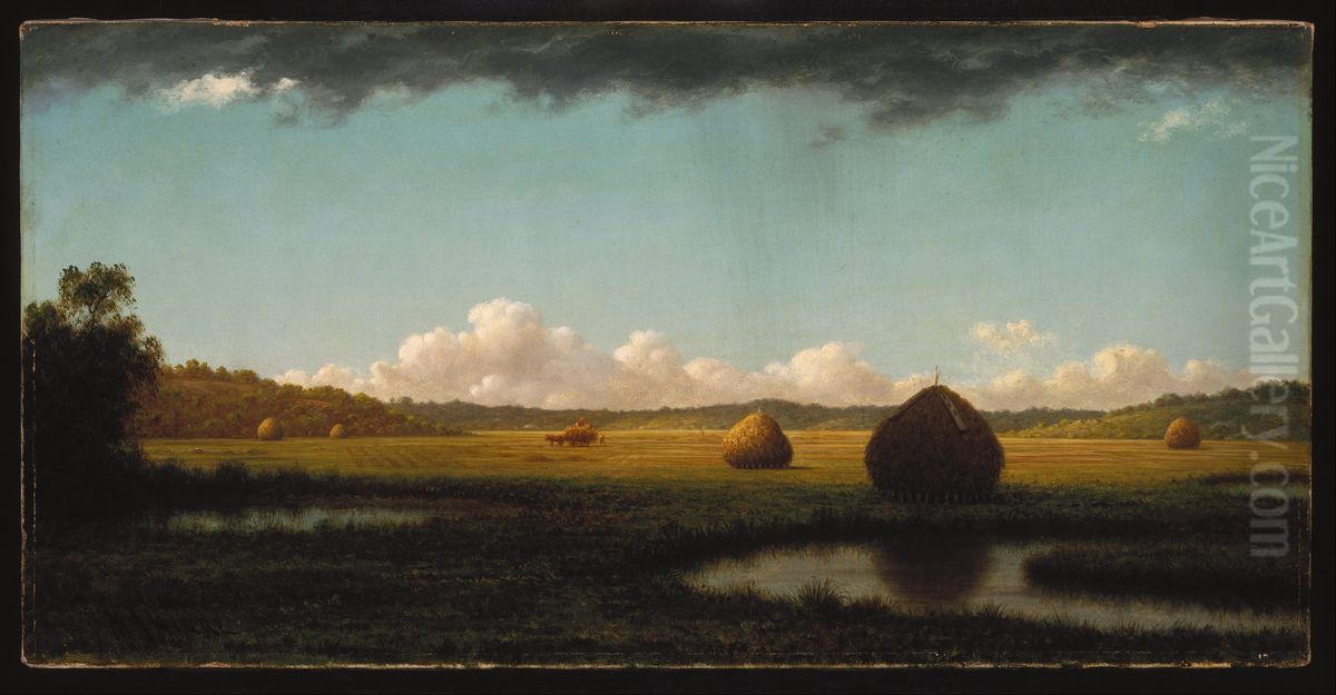 Summer Showers Oil Painting by Martin Johnson Heade