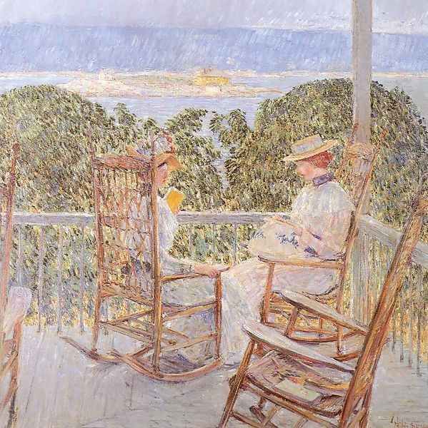 Ten Pound Island 1896 Oil Painting by Childe Hassam