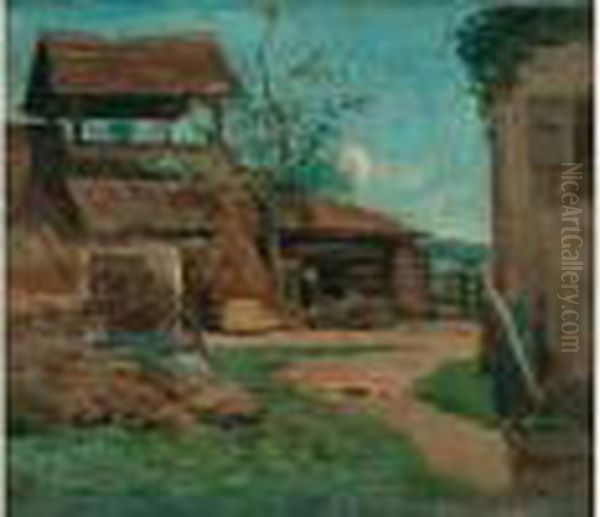 La Briqueterie Oil Painting by Adolphe Appian