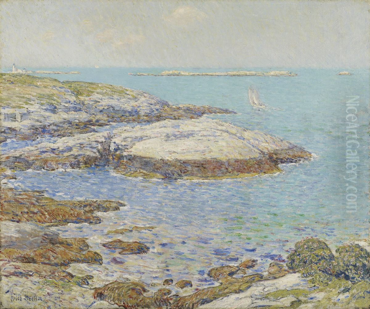 Isles Of Shoals Oil Painting by Childe Hassam