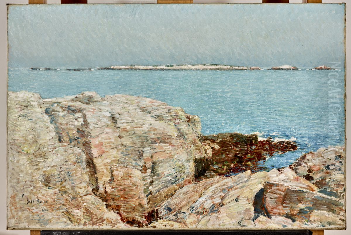 Duck Island Oil Painting by Childe Hassam