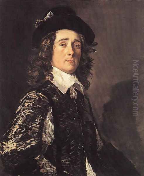 Jasper Schade c. 1645 Oil Painting by Frans Hals