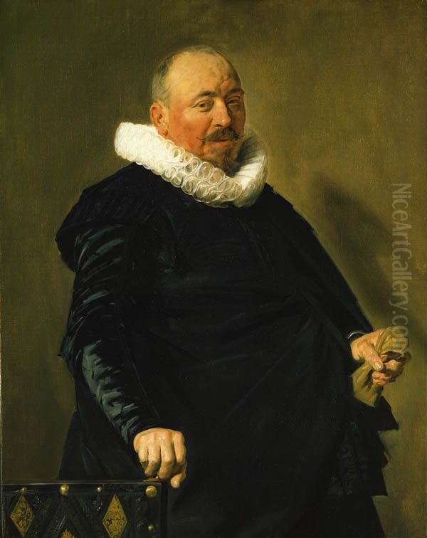 Portrait of an Elderly Man Oil Painting by Frans Hals