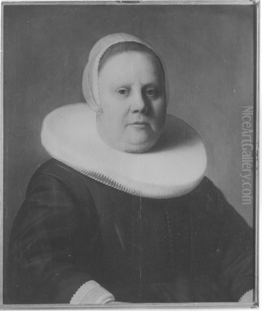 Portrait Of A Woman Oil Painting by Frans Hals