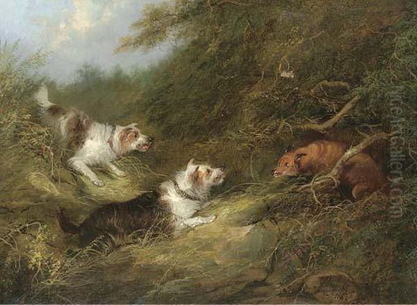 The Ambush Oil Painting by George Armfield