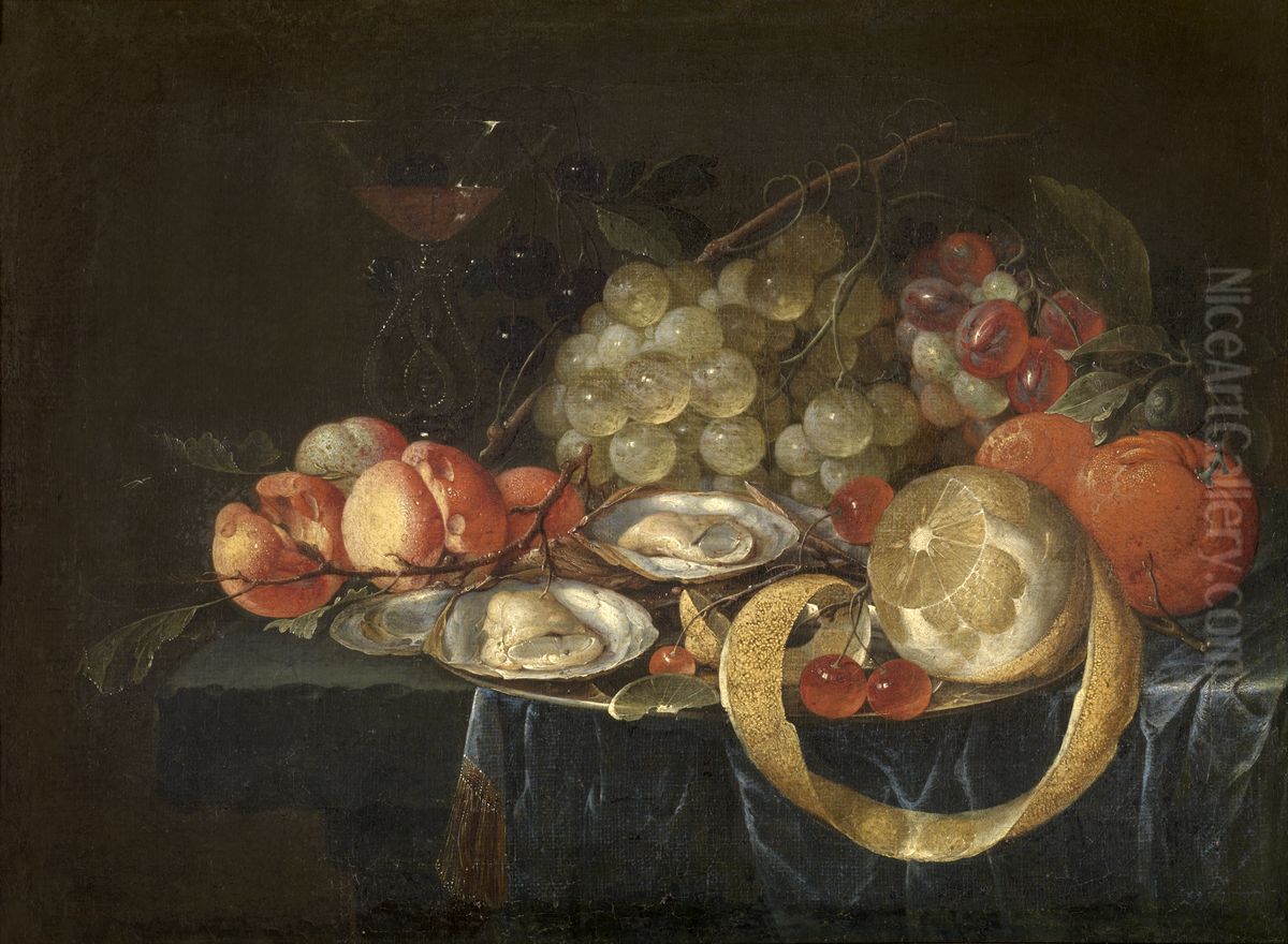 Still Life Oil Painting by Cornelis De Heem