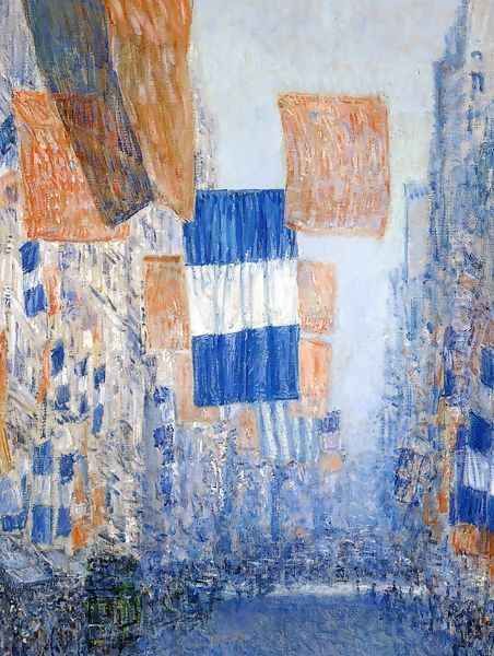 Avenue of the Allies Oil Painting by Childe Hassam