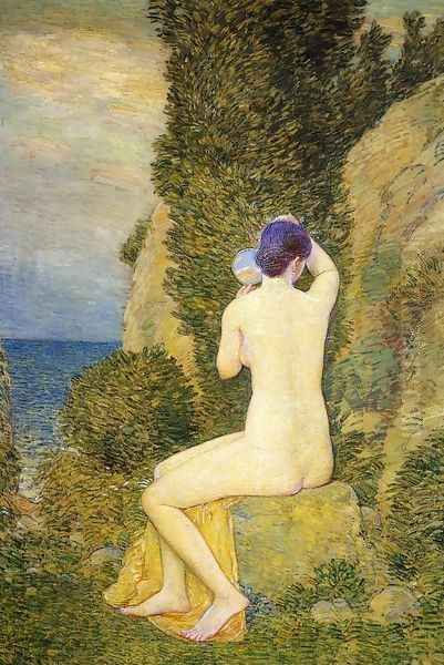Aphrodite, Appledore Oil Painting by Childe Hassam