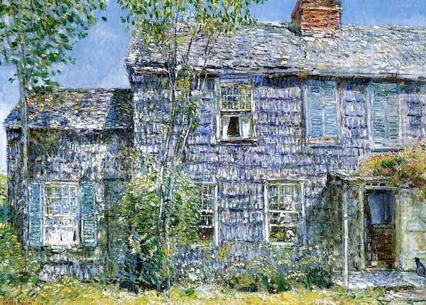 East Hampton, L.I. Oil Painting by Childe Hassam