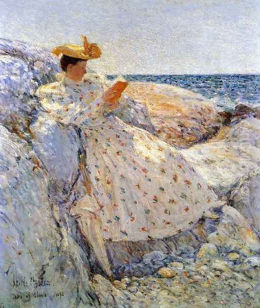 Summer Sunlight Oil Painting by Childe Hassam
